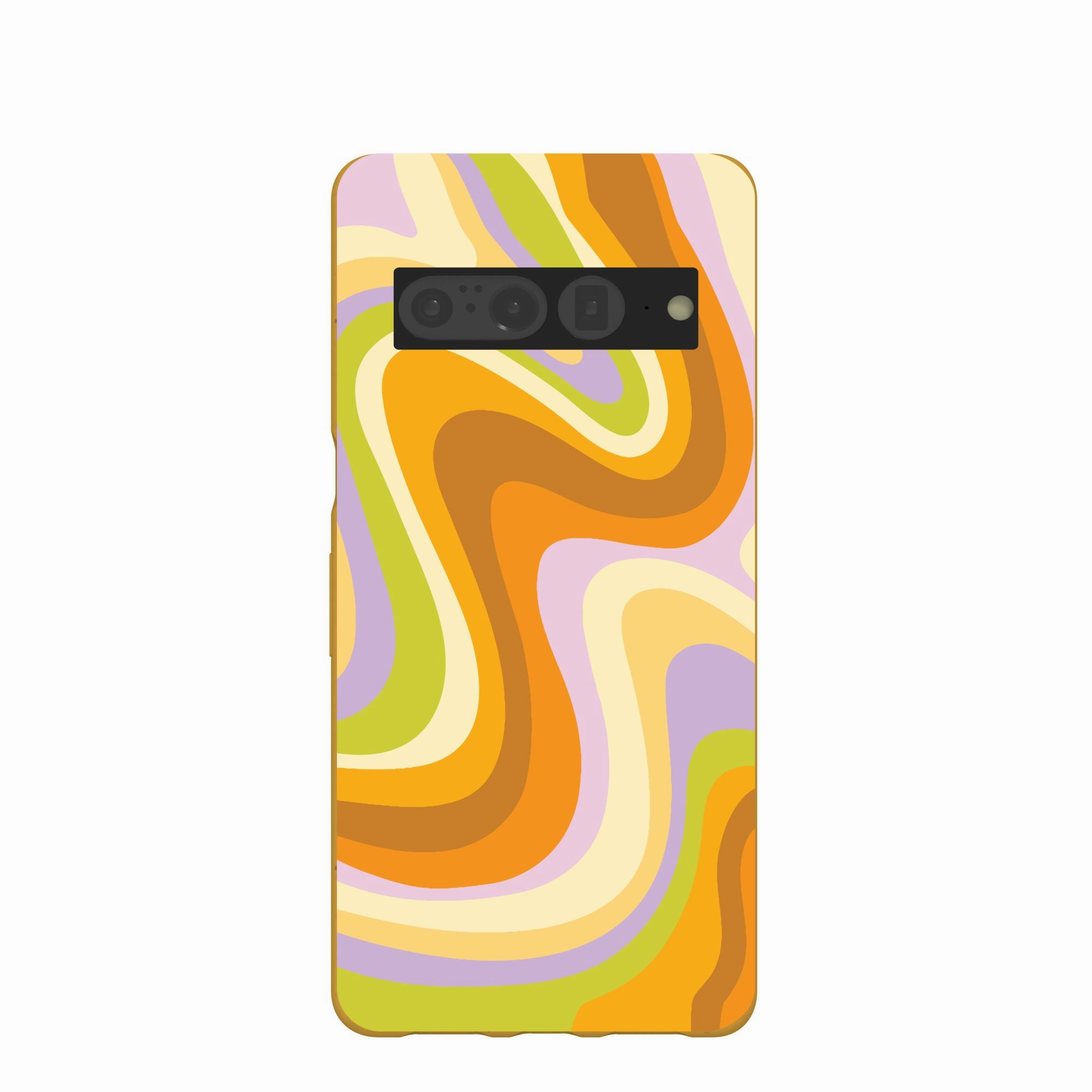 Sleek Edge Honey Psychedelic Wave Google Pixel 7 Pro Case