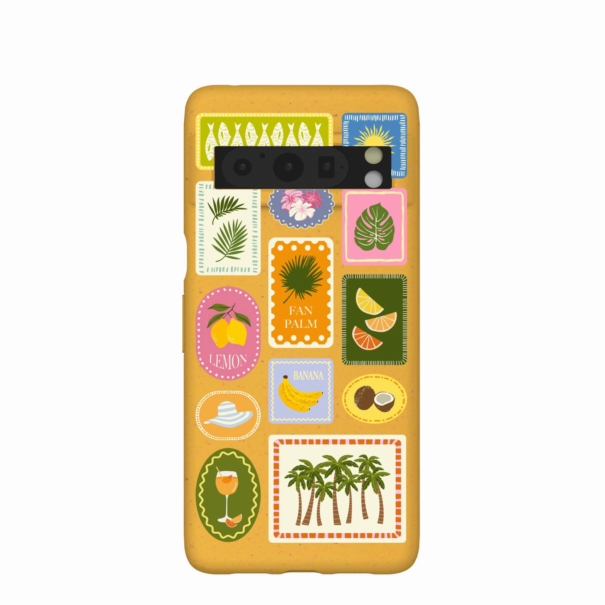 Honey Summer Paradise Google Pixel 8 Pro Case Trendy Texture Finish Modern Texture Build