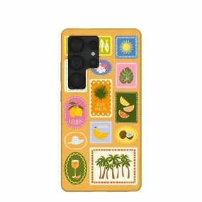 Compact Build Honey Summer Paradise Samsung Galaxy S25 Ultra Case