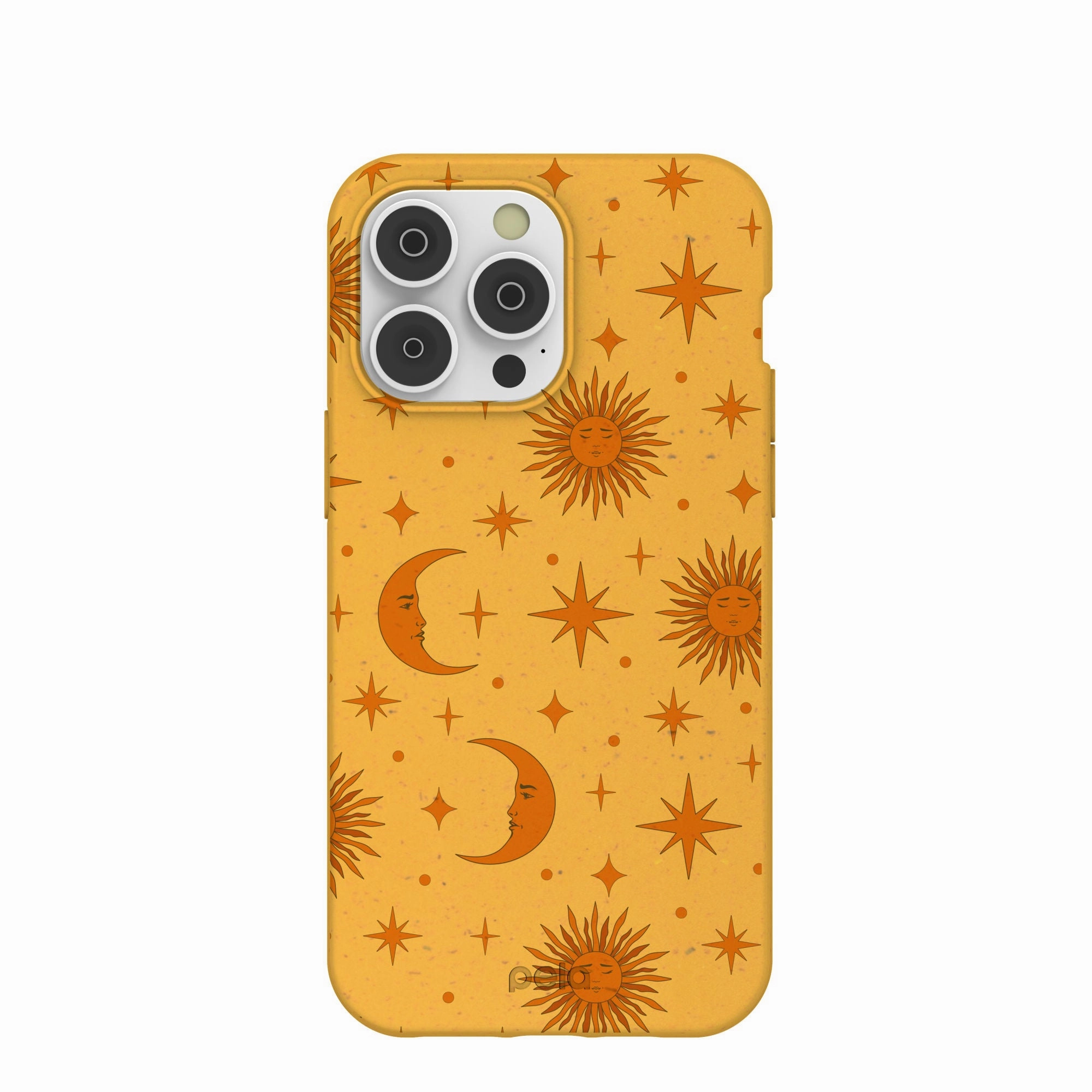 Honey Sun and Moon iPhone 14 Pro Max Case Compact Build