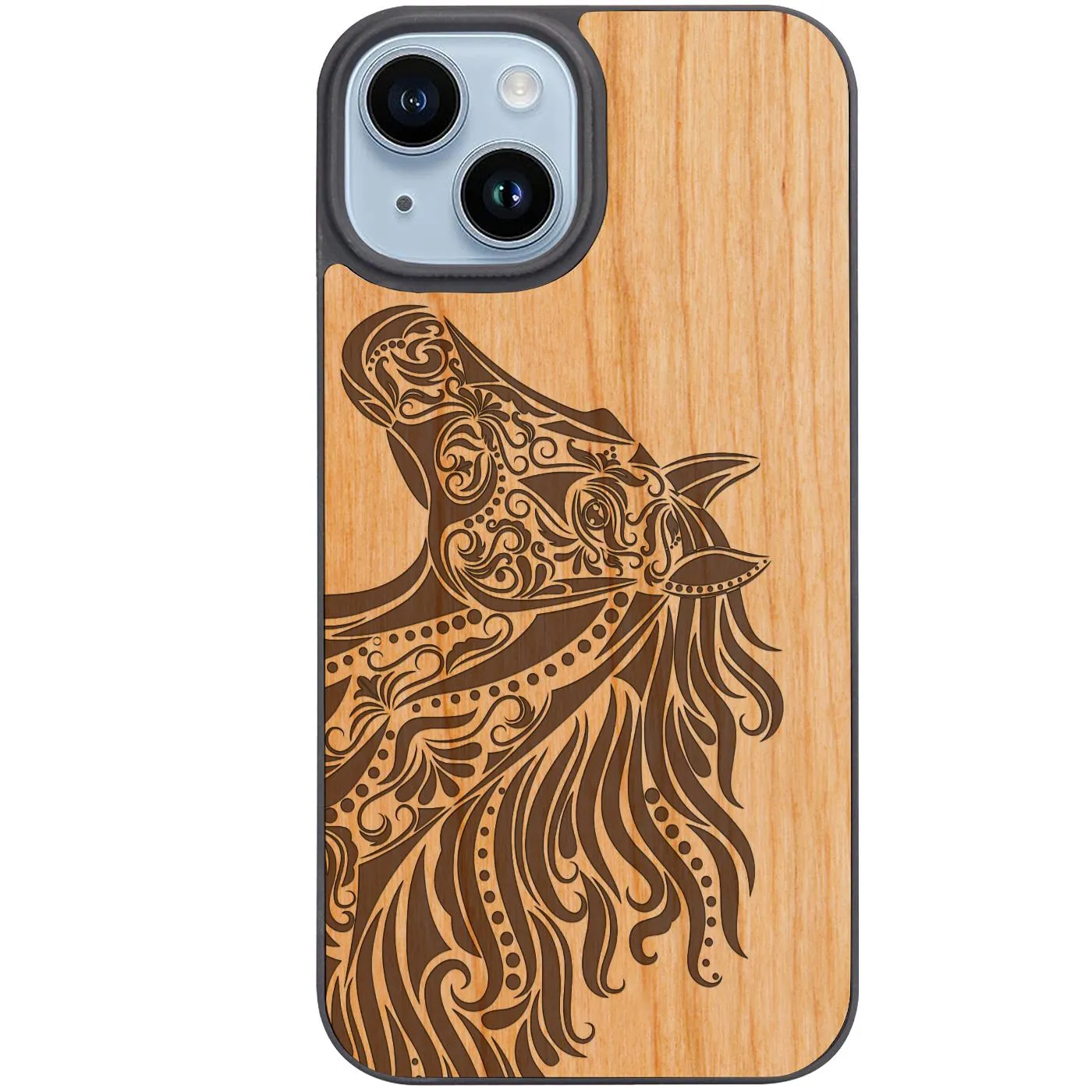 Drop Defense Horse Head - Engraved Phone Case