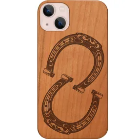 Port Protection Hybrid Form Horse Shoes - Engraved Phone Case