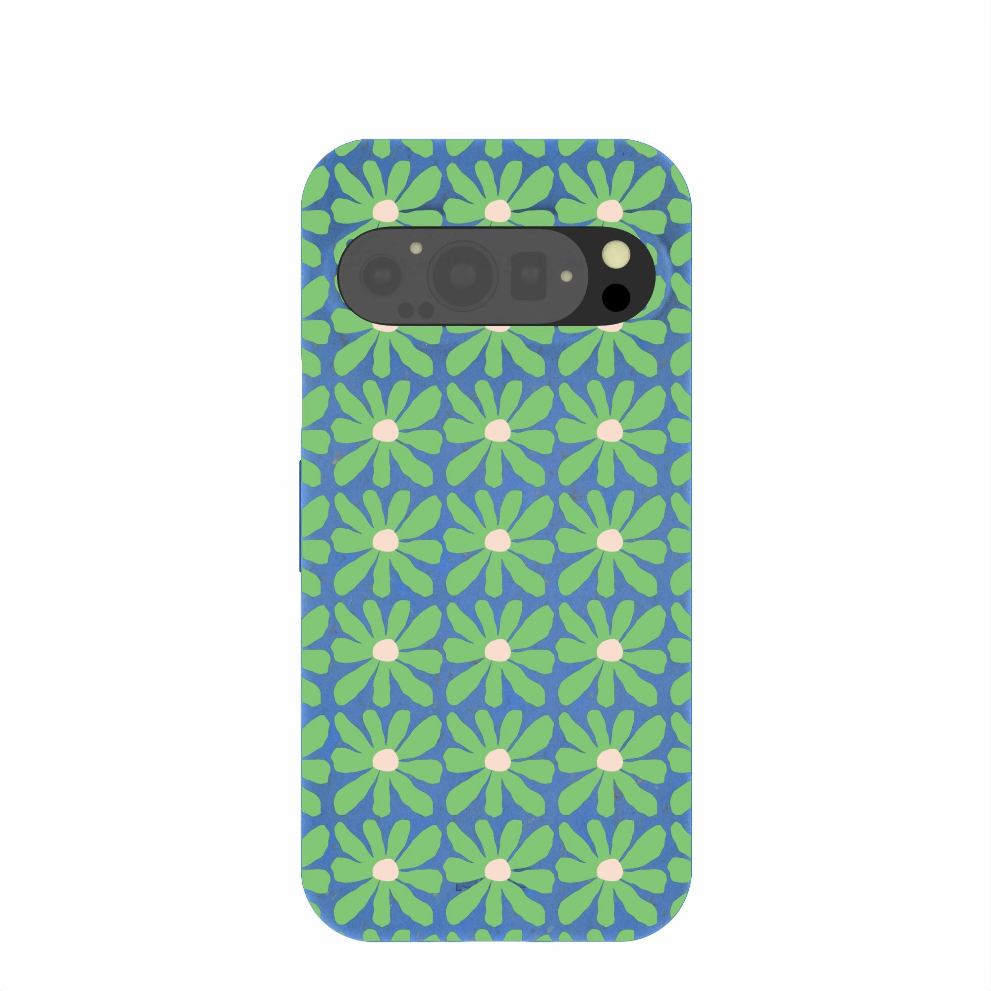 Electric Blue Flower Child Google Pixel 9/9 Pro Case Compact Pattern High Quality