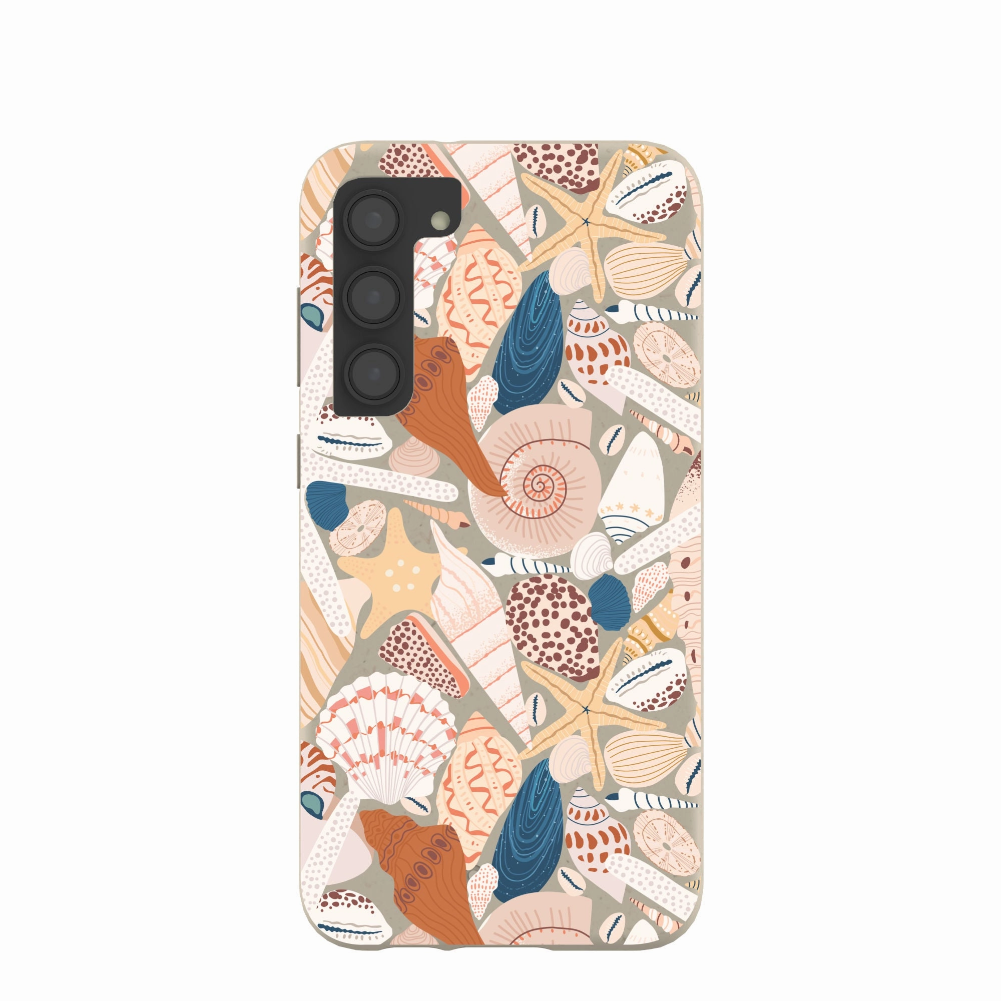 Refined Texture London Fog Sandy Shells Samsung Galaxy S23 (Plus) Case