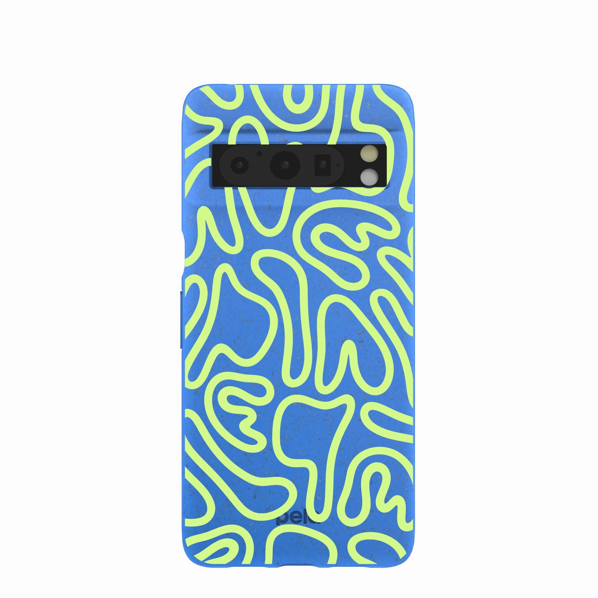 Electric Blue Dizzy Dreams Google Pixel 8 Pro Case Durable Design Texture