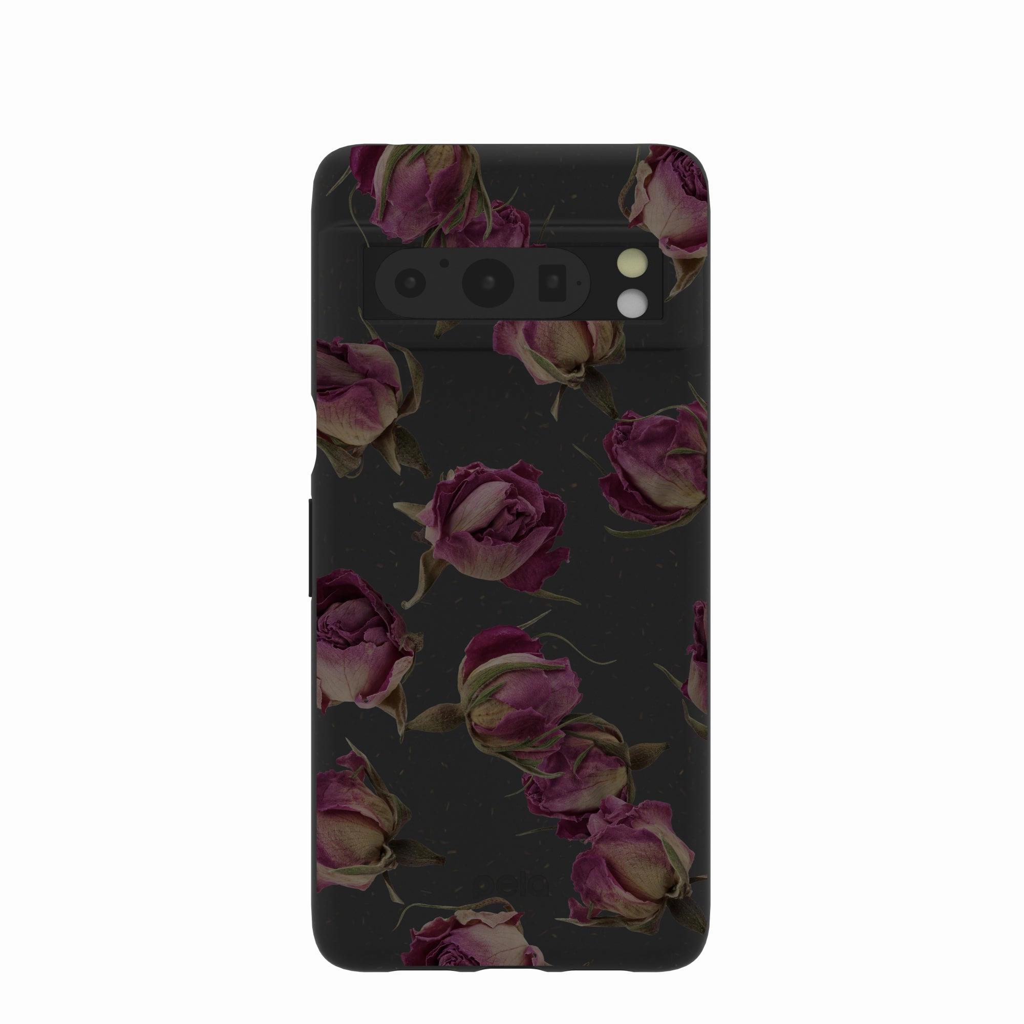 Black Dried Rosebuds Google Pixel 8 Pro Case Sleek Grip Hybrid Protection