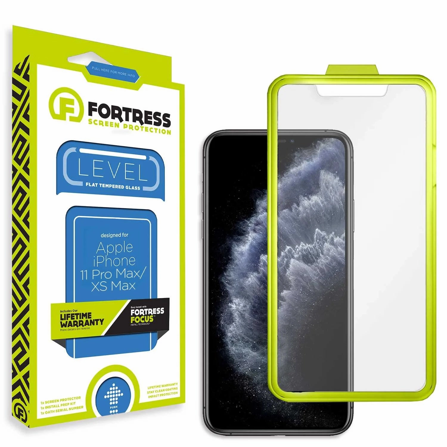 iPhone 11 Pro Max Screen Protector fingerprint resistant layer
