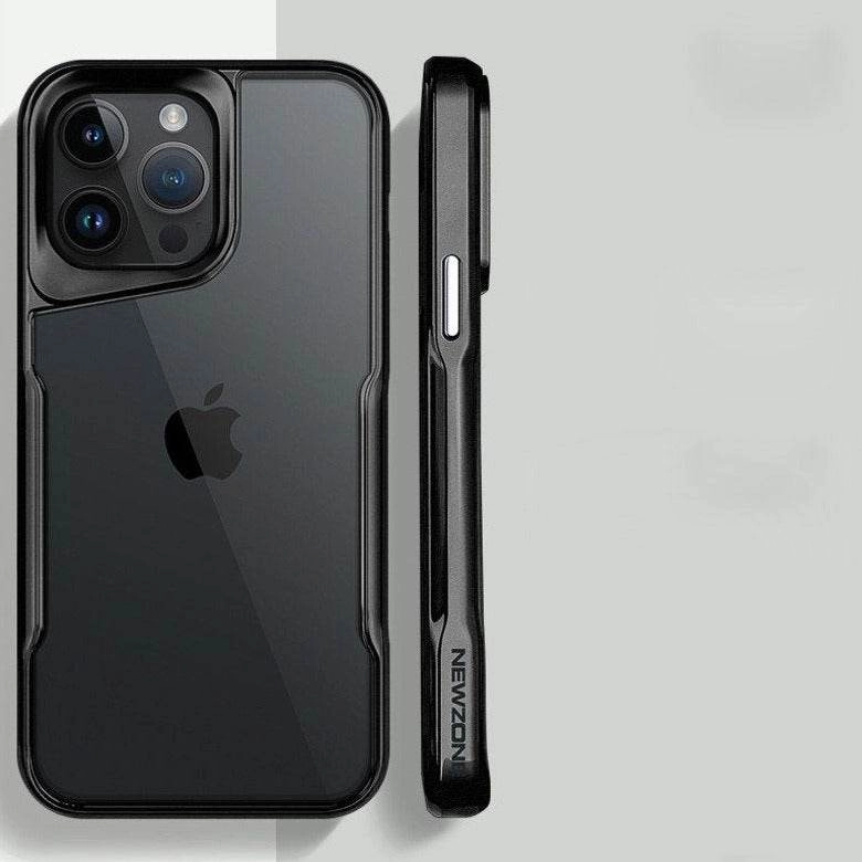 iPhone 16 Series Brilliance Acrylic Clarity Defender Case Flexible Pattern Layer