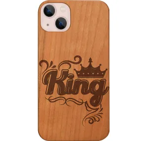 King 1 - Engraved Phone Case Elegant Appearance Vivid colors