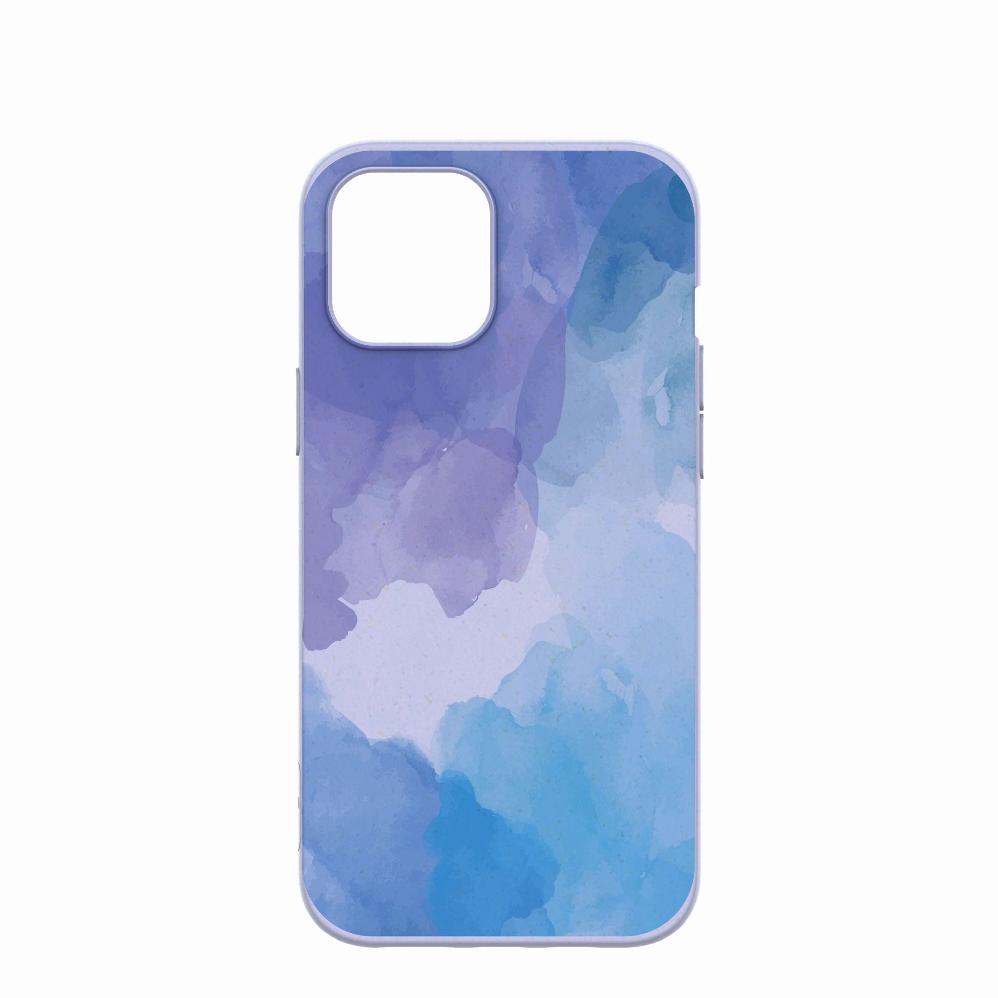 Lavender Blue Reflections iPhone 12 Pro Max Case Urban Minimalism Luxury Finish