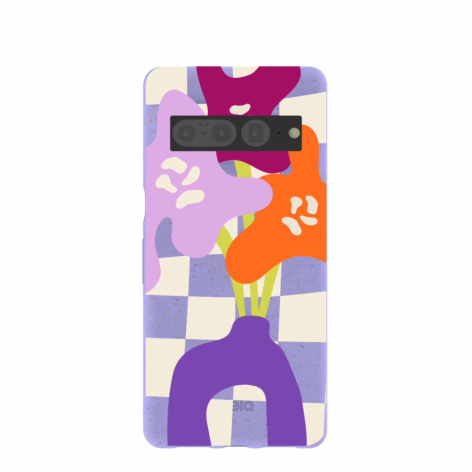 Custom Fit Comfort Finish Layer Lavender Bright Blooms Google Pixel 7 Pro Case