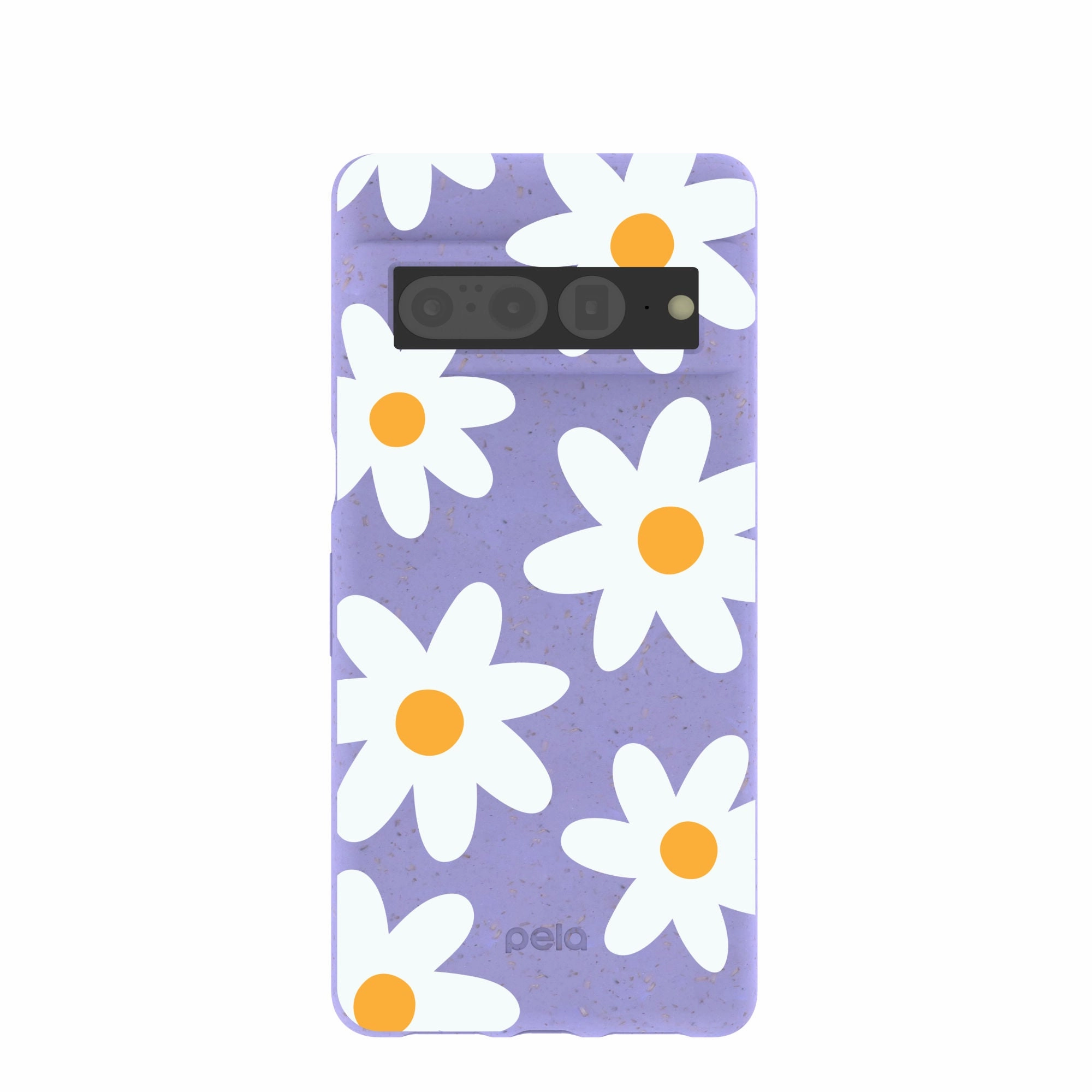Wireless Charging Compatible Lavender Daisy Google Pixel 7 Pro Case