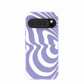 Lavender Flutter Left Google Pixel 10/10 Pro Case High Durability Protective Quality