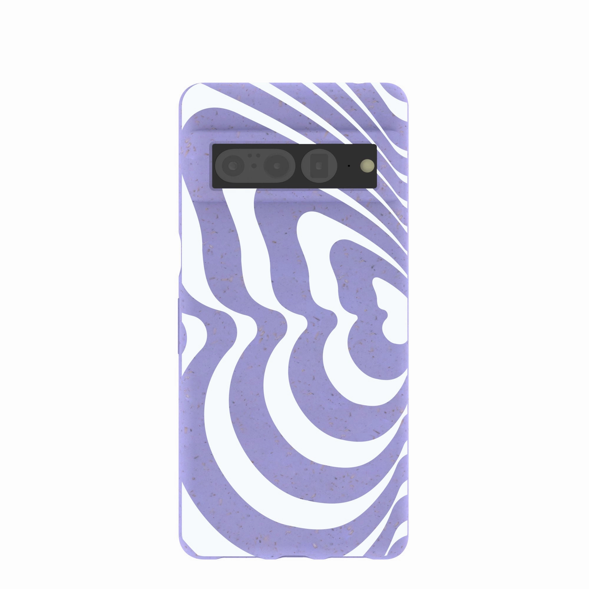 Lavender Flutter Left Google Pixel 7 Pro Case Protective Look Smooth Pattern