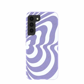 Lavender Flutter Right Samsung Galaxy S22 Case Fashion Touch Shock Surface