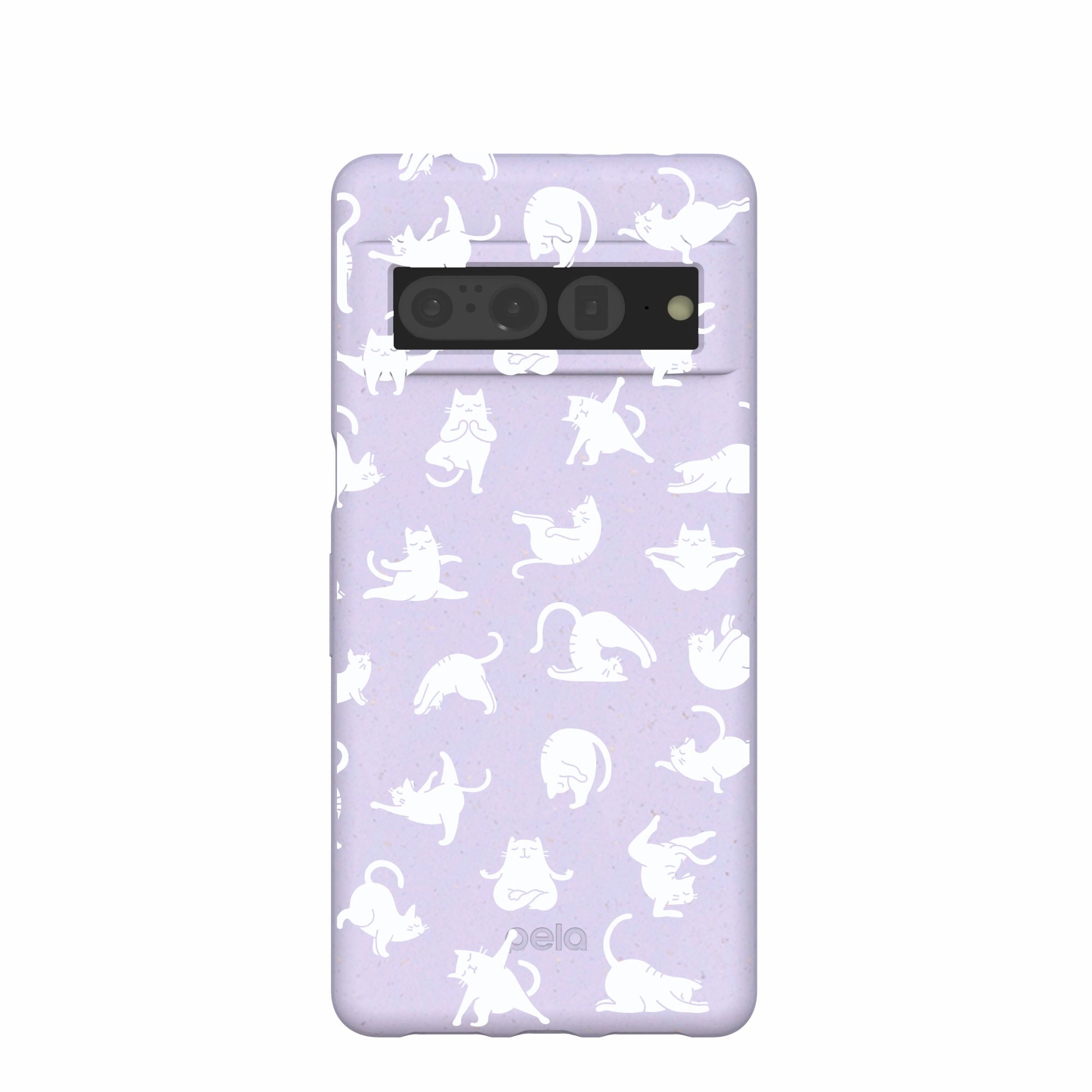 Lavender Yoga Cat Google Pixel 7 Pro Case Refined Protection