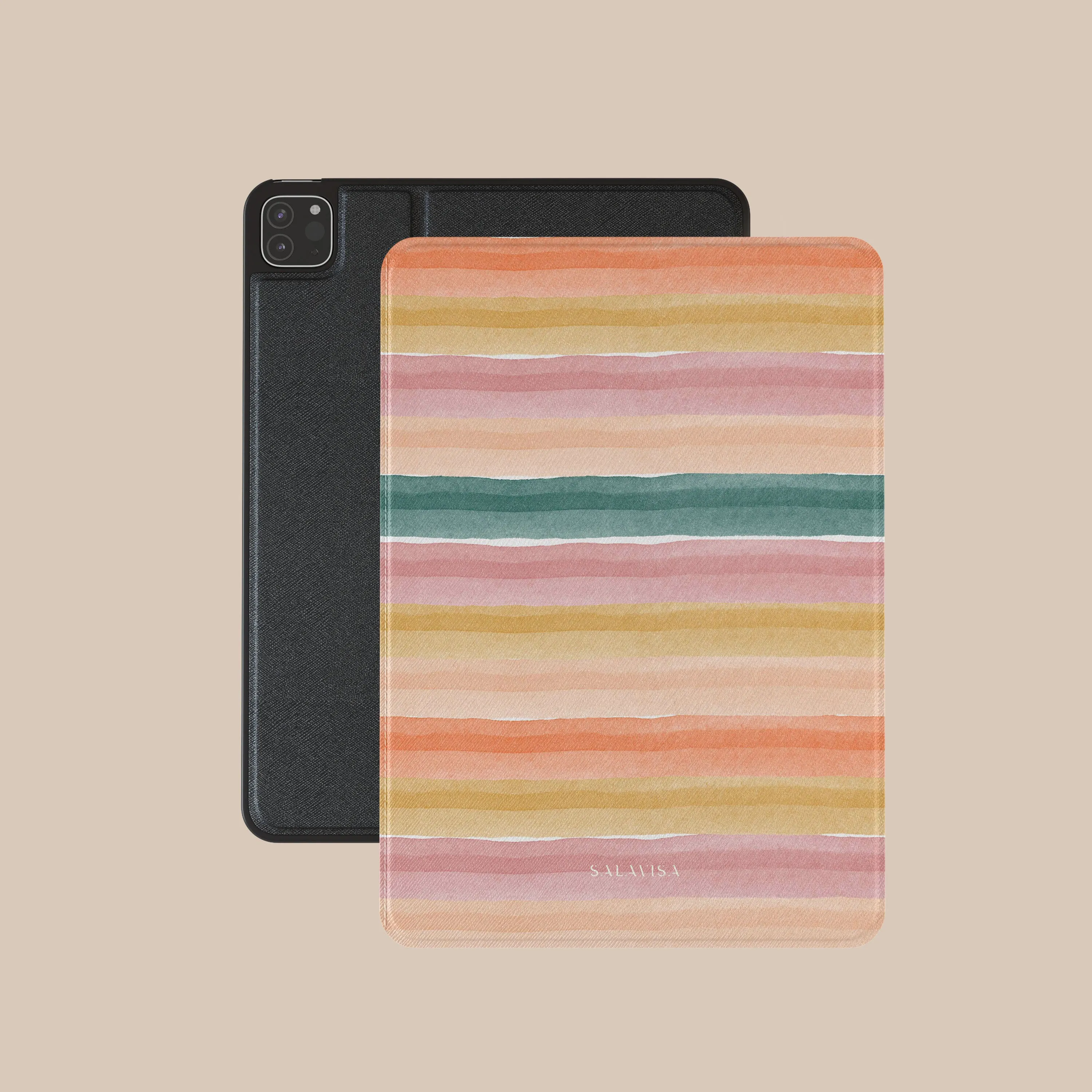 Layered Sunset iPad Case Everyday Protection