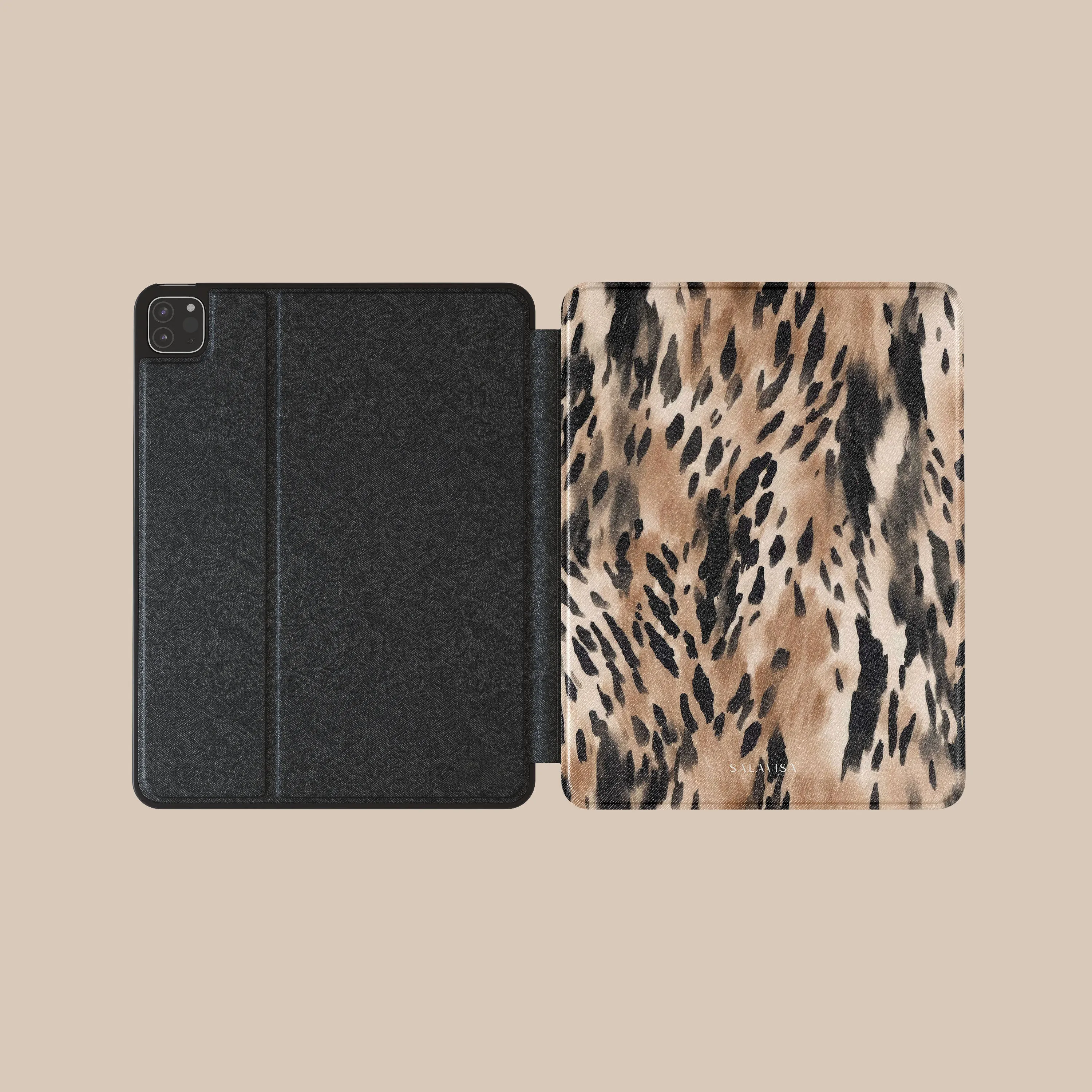 Leopard Close Up iPad Case Soft Cushion