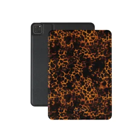 Leopard Fabric iPad Case casual urban design Tablet Sleeve Magnetic Closure