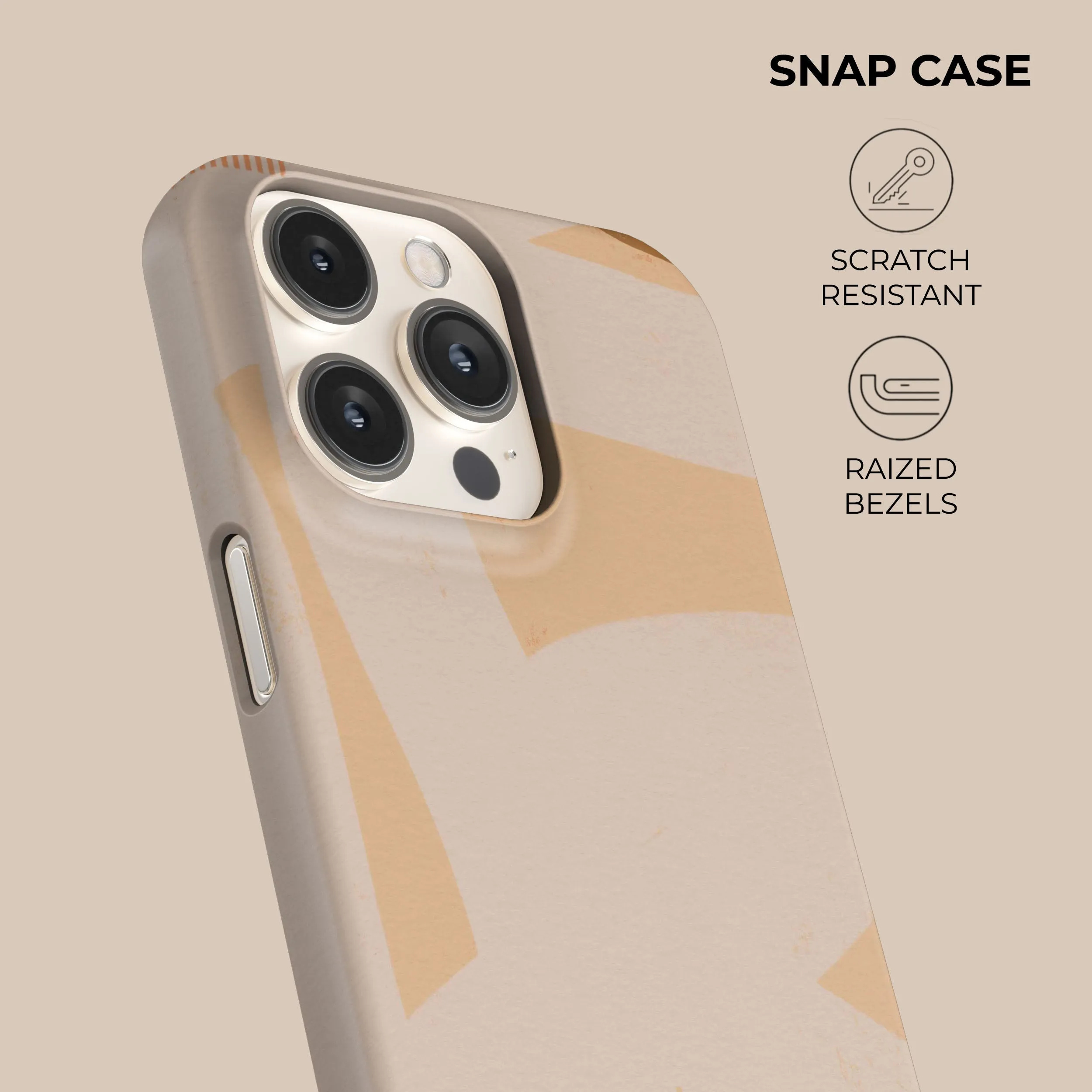 Easy Access Neutral Organic Phone Case