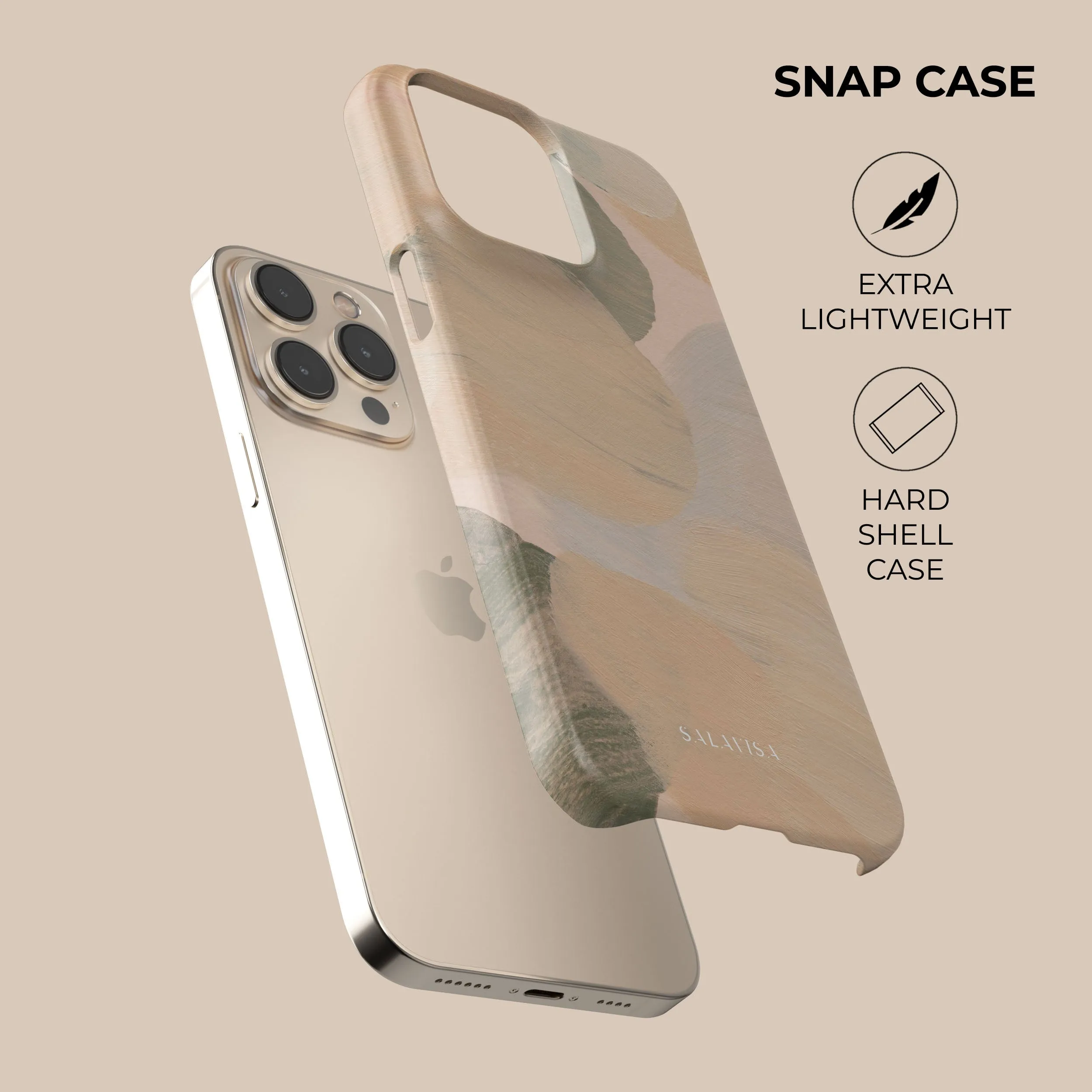 Sunny Canvas Phone Case Comfort Finish