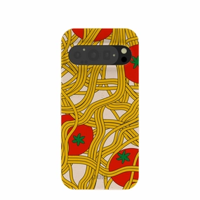 Comfort Style Seashell Spaghetti Splash Google Pixel 9/9 Pro Case