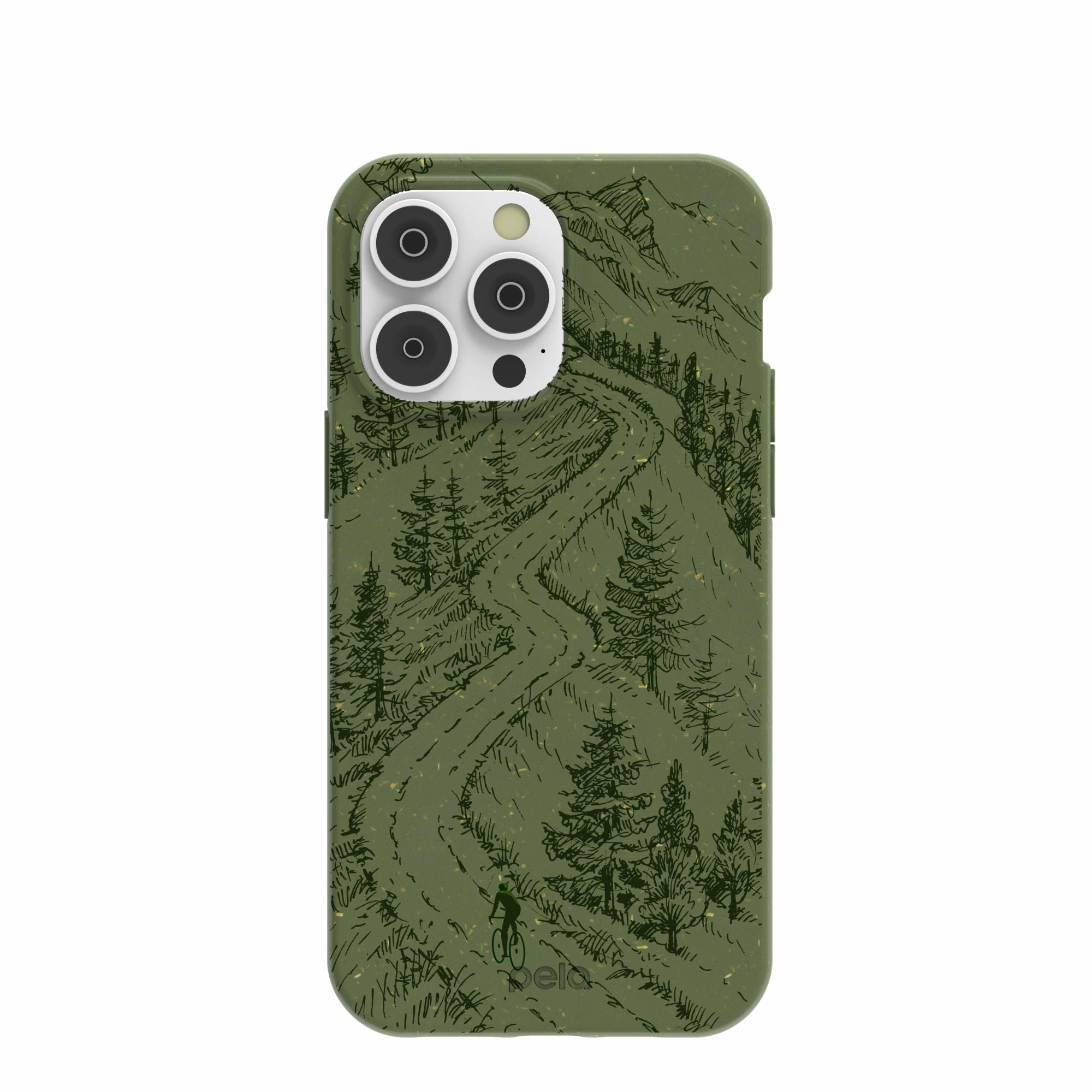 Forest Floor Trailbound iPhone 14 Pro Max Case Minimal Surface