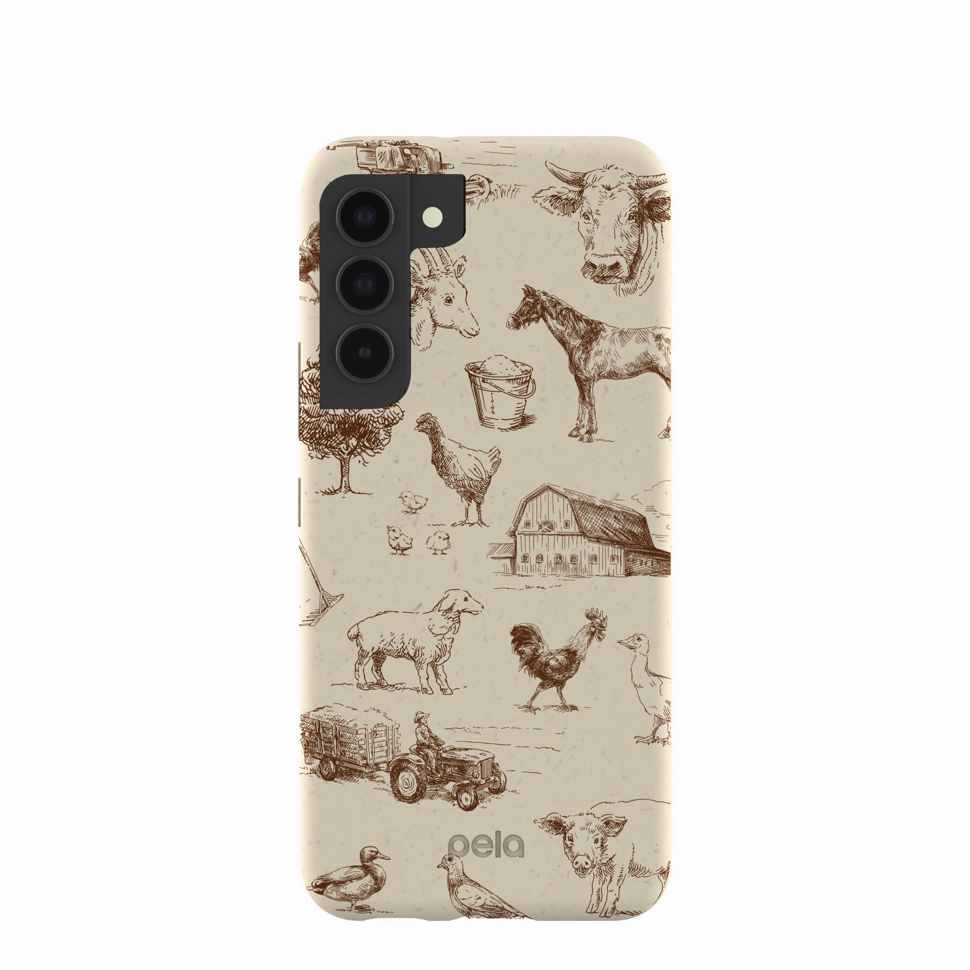London Fog Barn and Field Samsung Galaxy S22 Case Subtle design