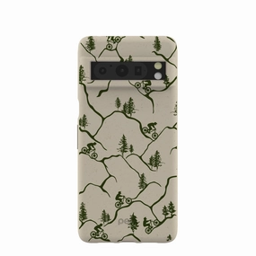 London Fog Bike Trek Google Pixel 8 Pro Case Modern Aesthetic Smooth Coating