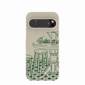London Fog Brunch Google Pixel 9/9 Pro Case Soft Edging Travel Accessory
