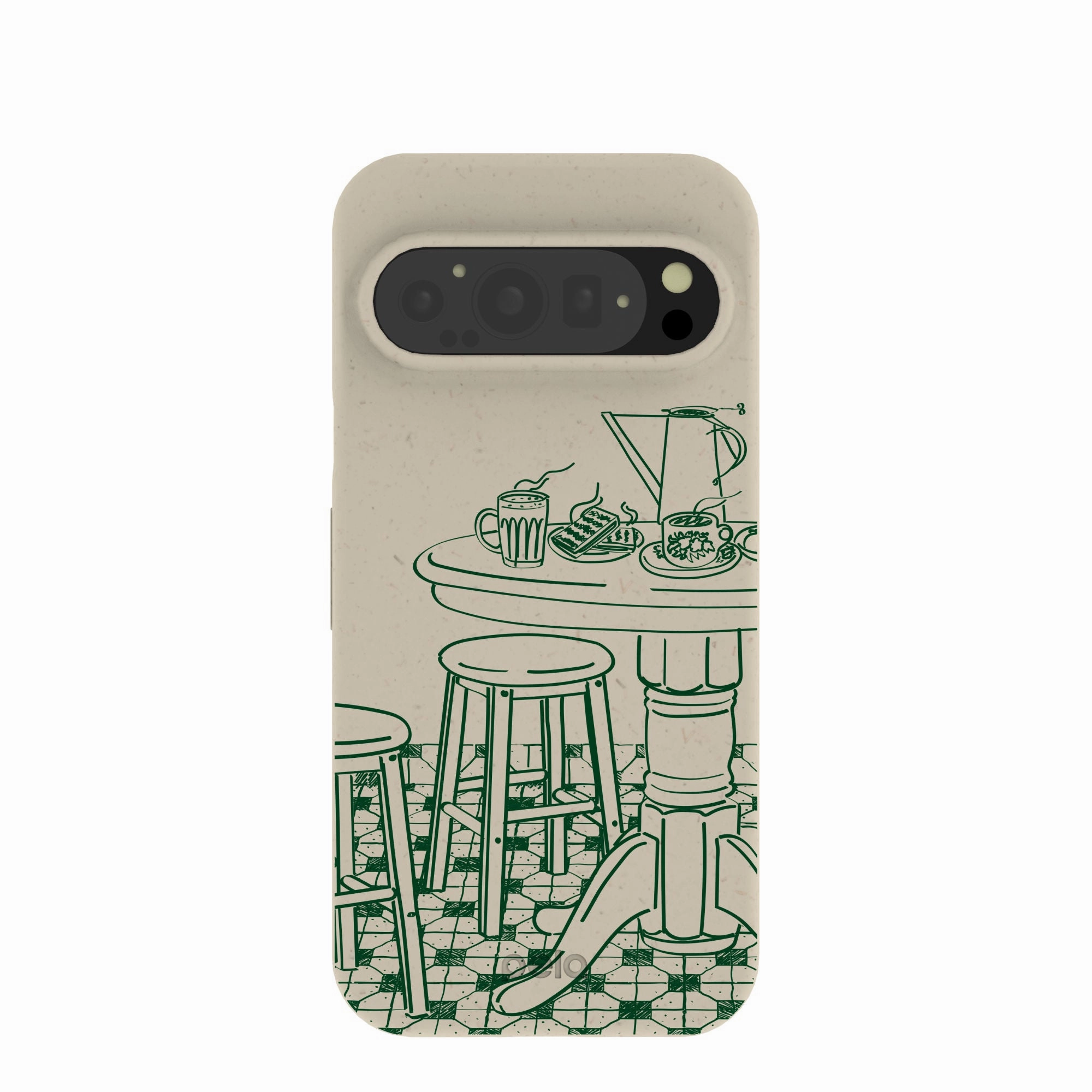 London Fog Brunch Google Pixel 9/9 Pro Case Soft Edging Travel Accessory