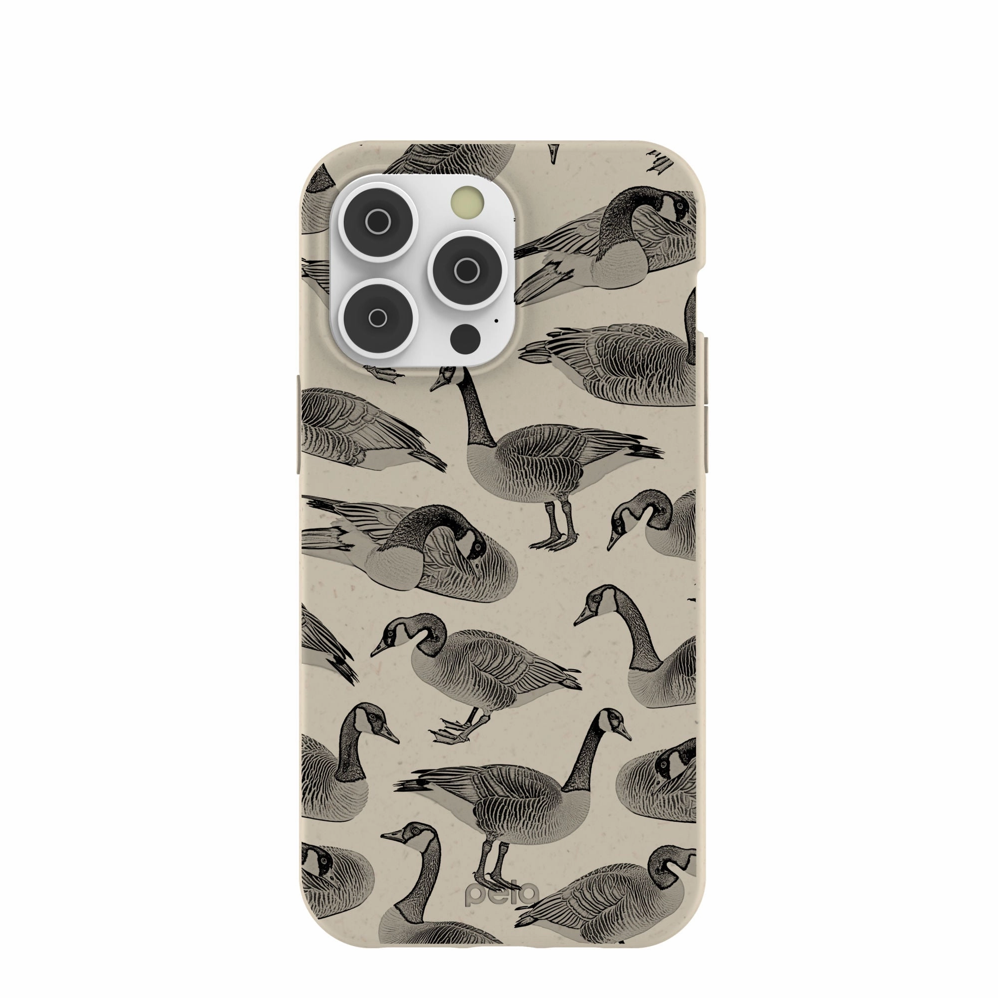 London Fog Canadian Geese iPhone 14 Pro Max Case Impact Resistant Raised Edges