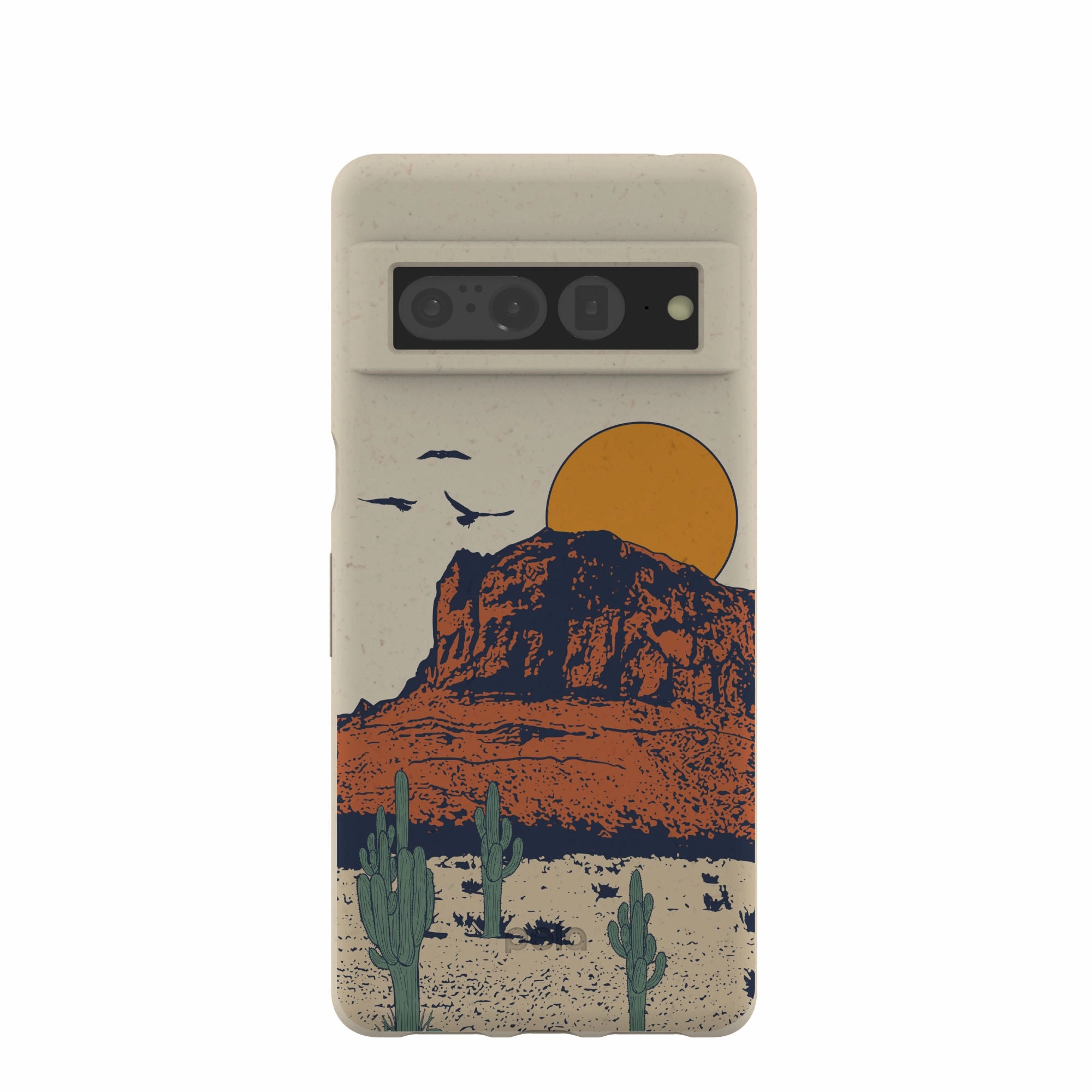 Smooth Look Modern Function London Fog Canyon Google Pixel 7 Pro Case