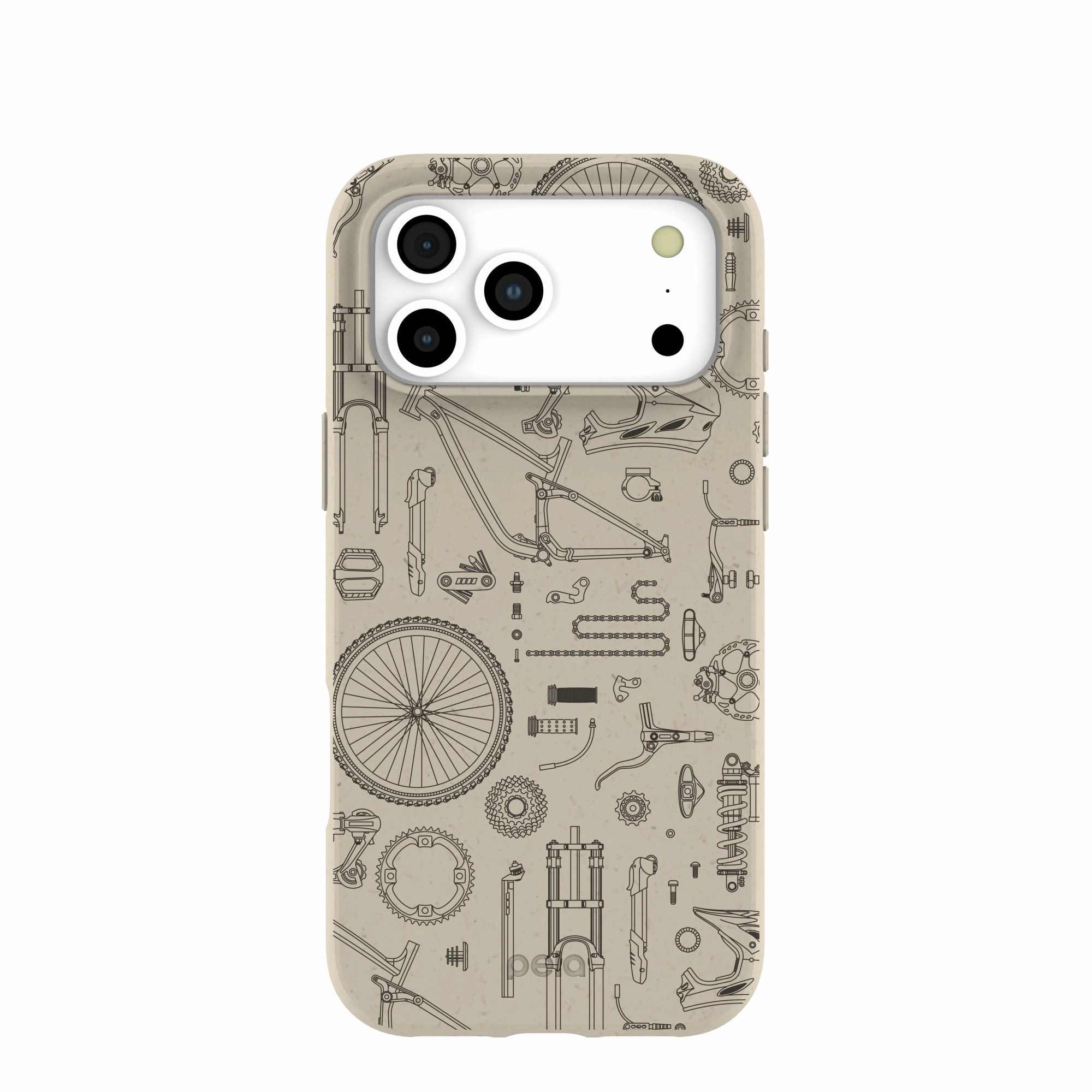 London Fog Changing Gears iPhone 17 Pro Max Case Soft Grip Layer