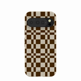 Practical Accessory London Fog Chestnut Checkers Google Pixel 10/10 Pro Case
