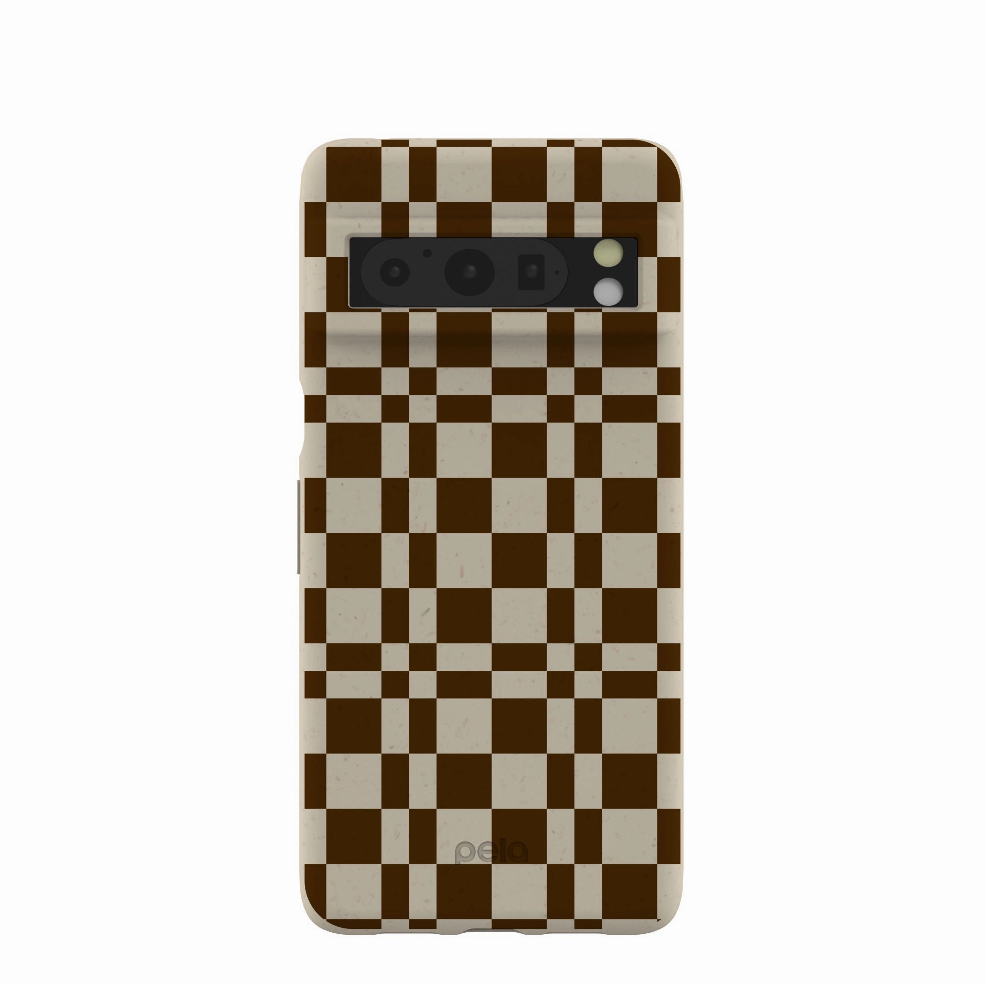 Refined Finish London Fog Chestnut Checkers Google Pixel 8 Pro Case