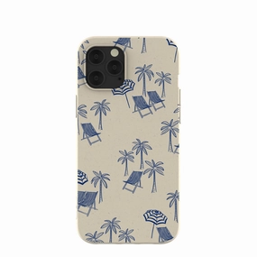 London Fog Coastal Lounging iPhone 12 Pro Max Case Flexible Comfort Luxury Build