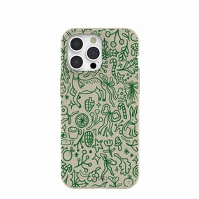 Durable touch London Fog Cozy Woodland iPhone 15 Pro Max Case
