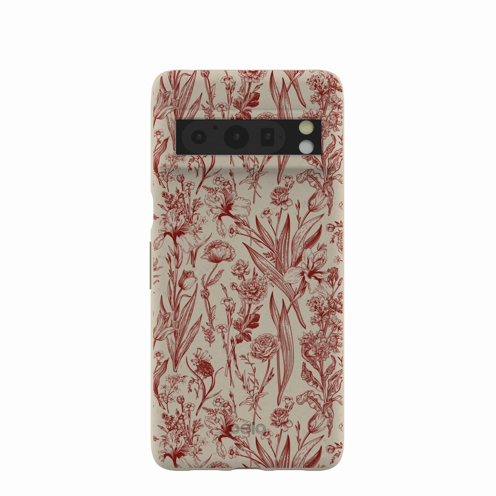 Durable Accessory London Fog Crimson Bouquet Google Pixel 8 Pro Case