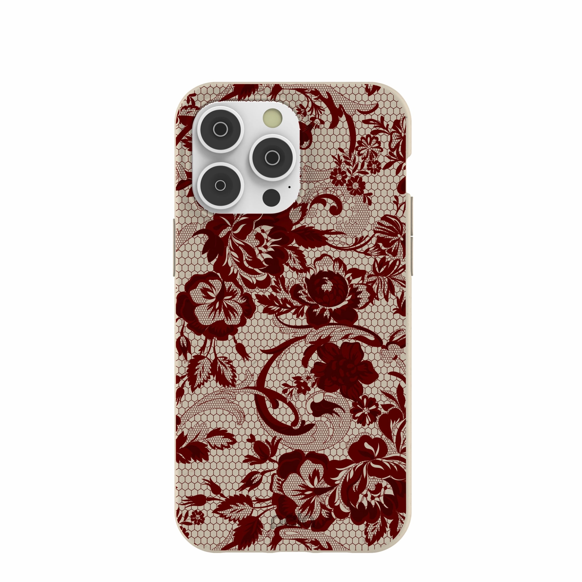 London Fog Crimson Veil iPhone 14 Pro Max Case Premium Form
