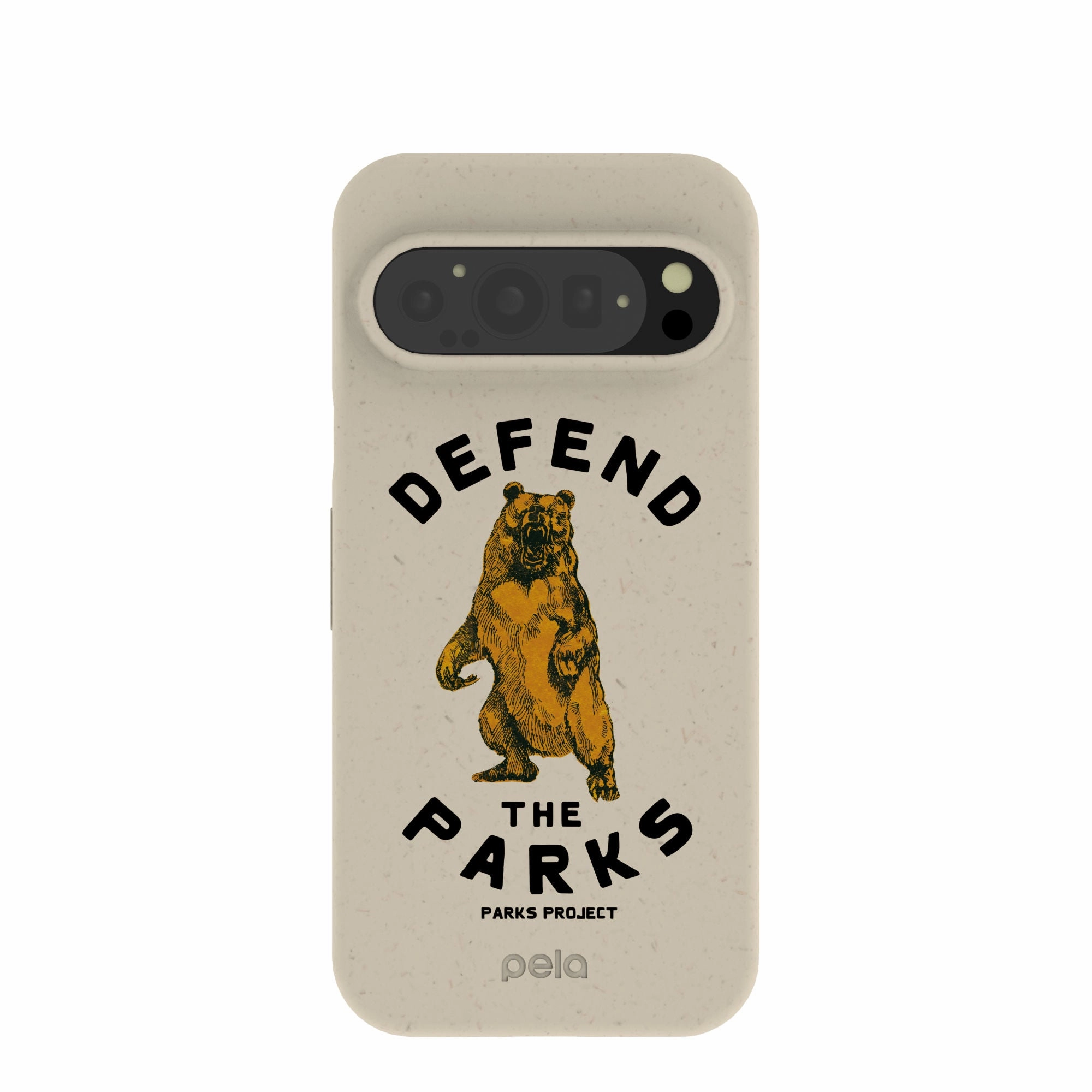 Smooth Grip Soft Grip Finish London Fog Defend the Parks Google Pixel 9/9 Pro Case