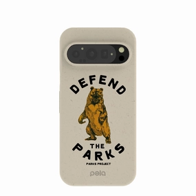 Smooth Grip Soft Grip Finish London Fog Defend the Parks Google Pixel 9/9 Pro Case