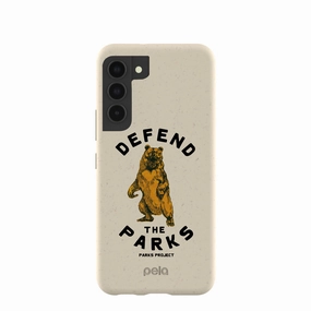 London Fog Defend the Parks Samsung Galaxy S22 Case Sleek Texture