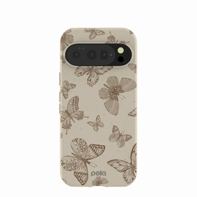 Fashion Design Vivid Finish London Fog Delicate Flutters Google Pixel 10/10 Pro Case