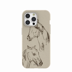 London Fog Equine iPhone 15 Pro Max Case Durable Edge Finish