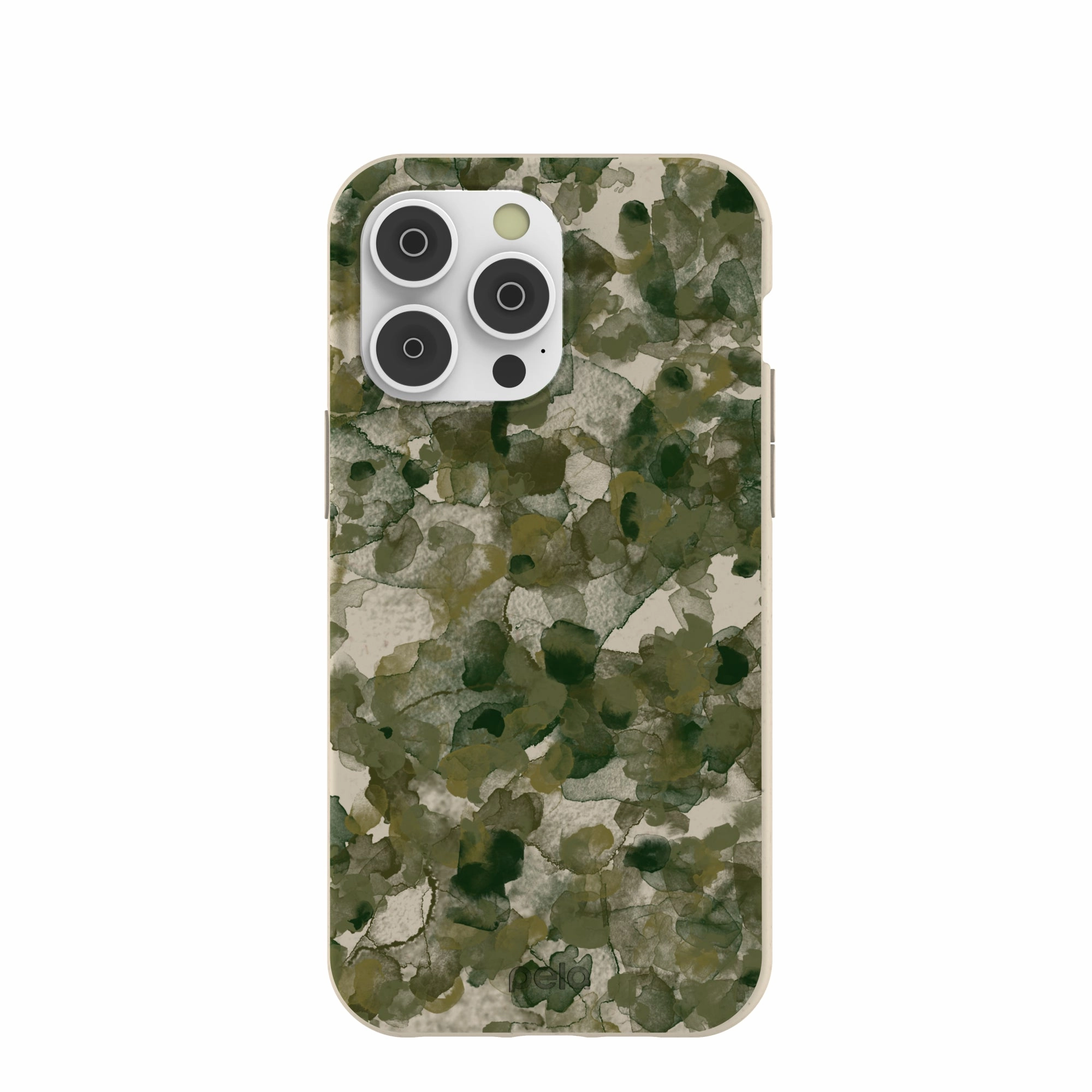 London Fog Foliage Camo iPhone 14 Pro Max Case Textured Grip