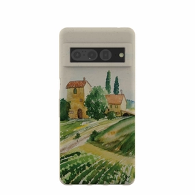 London Fog Grape Views Google Pixel 7 Pro Case Smooth Feel