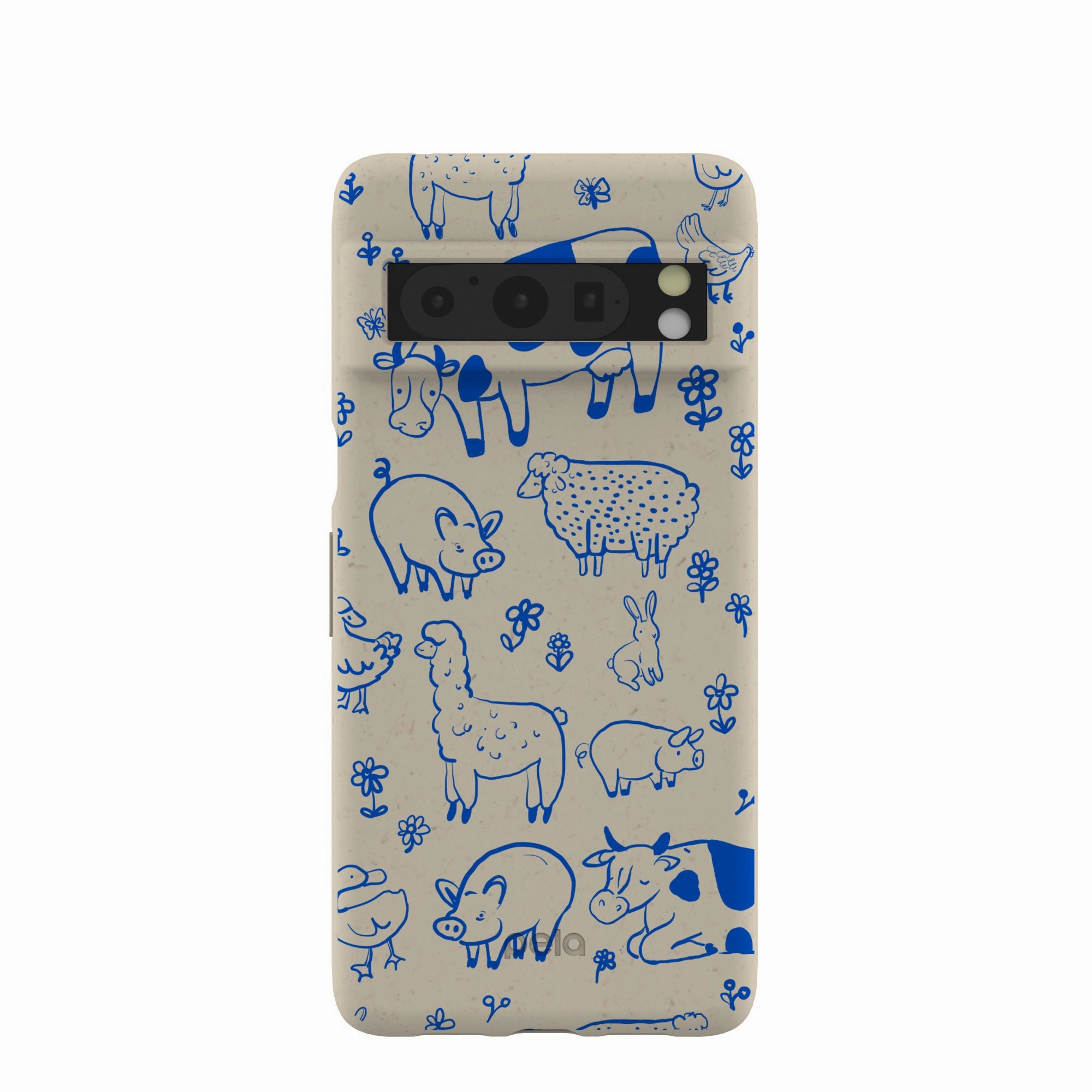 London Fog Happy Farmyard Google Pixel 8 Pro Case Matte Feel Trendy Detailing