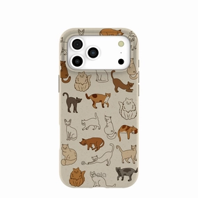 Personal Style London Fog Kitty Cats iPhone 17 Pro Max Case
