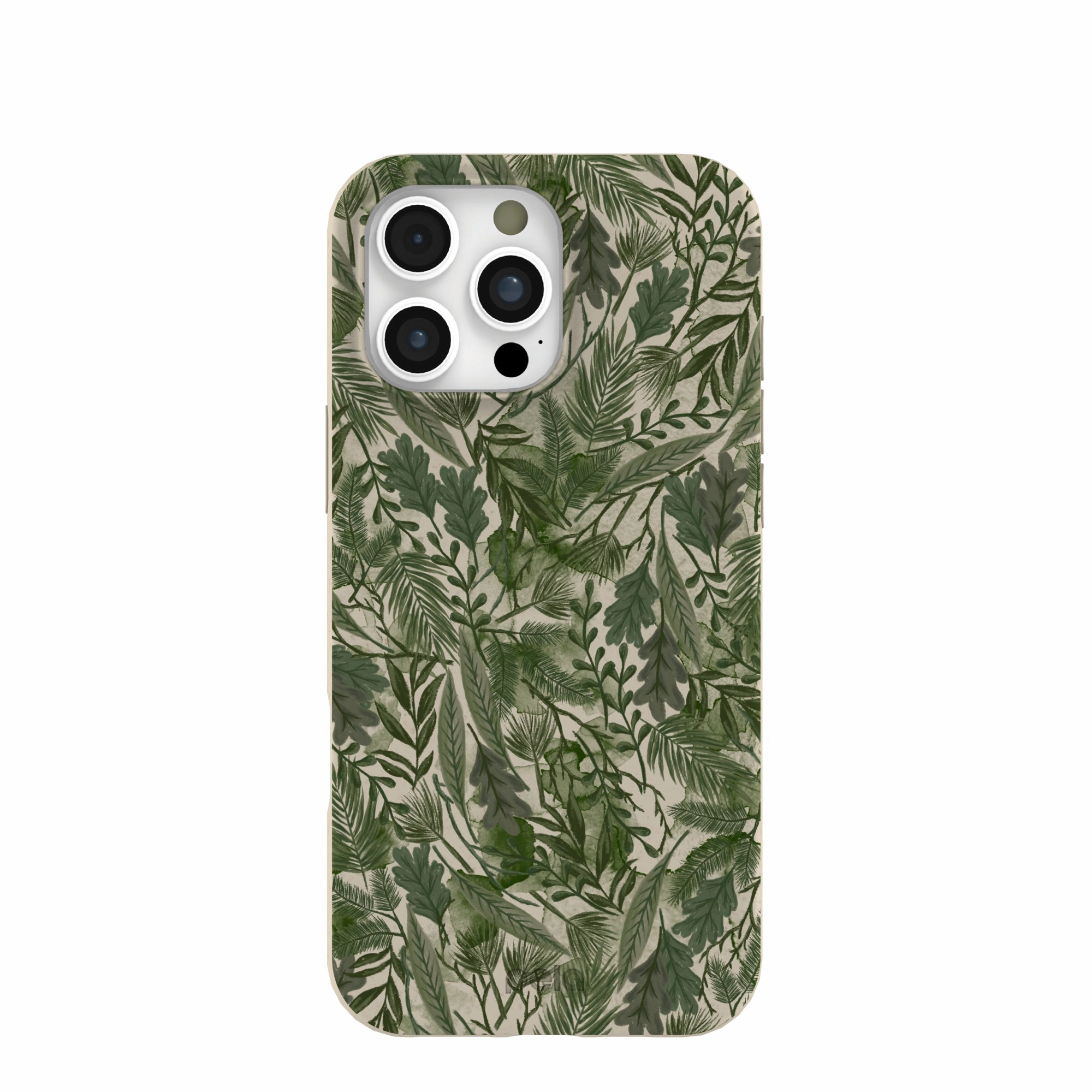 London Fog Leaf Camo iPhone 16 Pro Max Case Shock Resistant Build